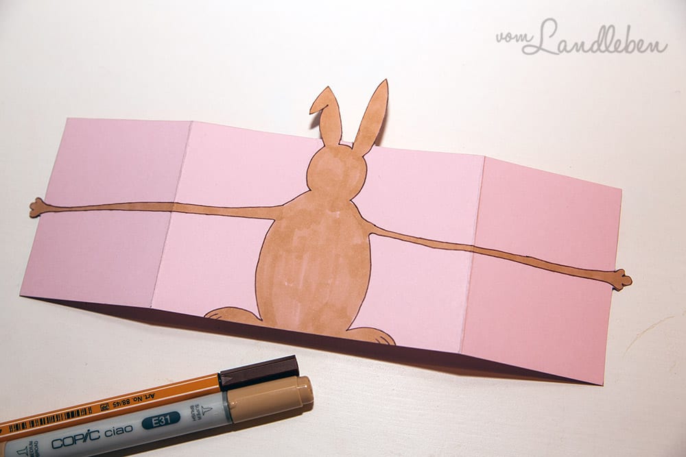 DIY: Oster-Karte mit Hase