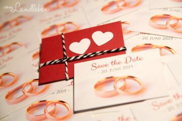 Unsere Verlobung - "Save the Date"-Karten für die Hochzeit