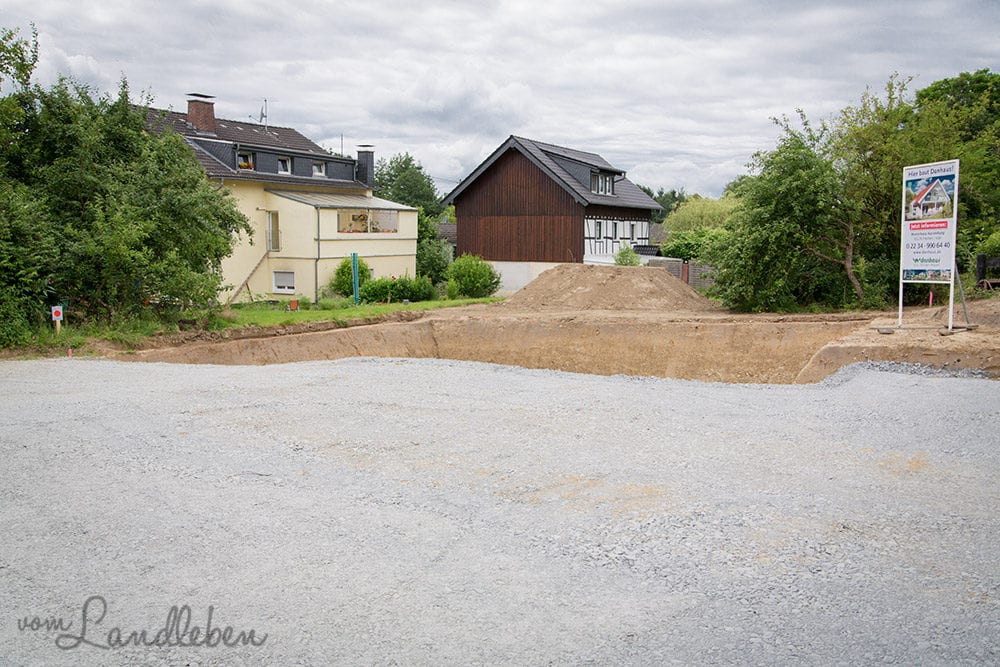 Unsere Baugrube