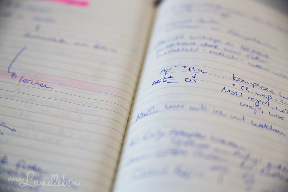 Ein unperfektes, echtes Bullet Journal