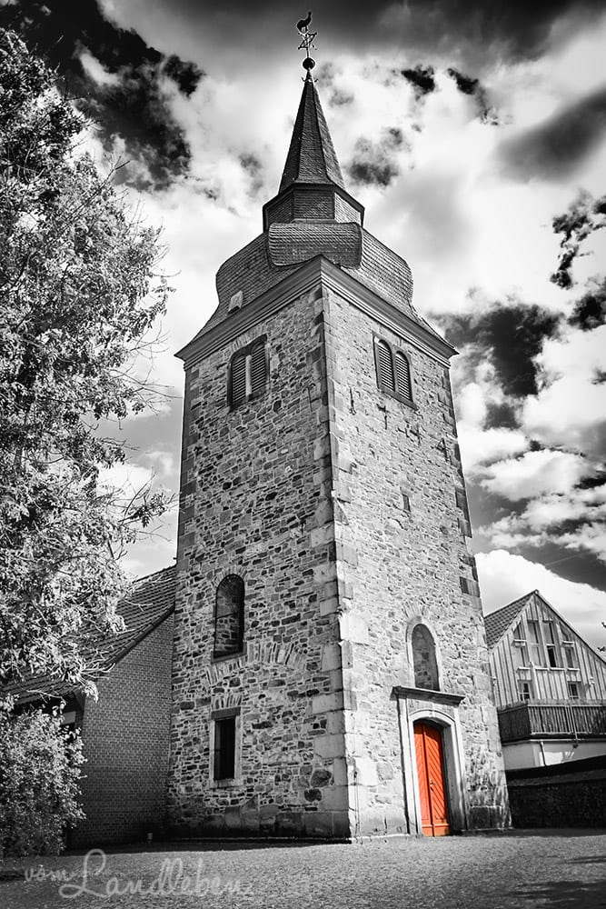 Der alte Hennefer Kirchturm