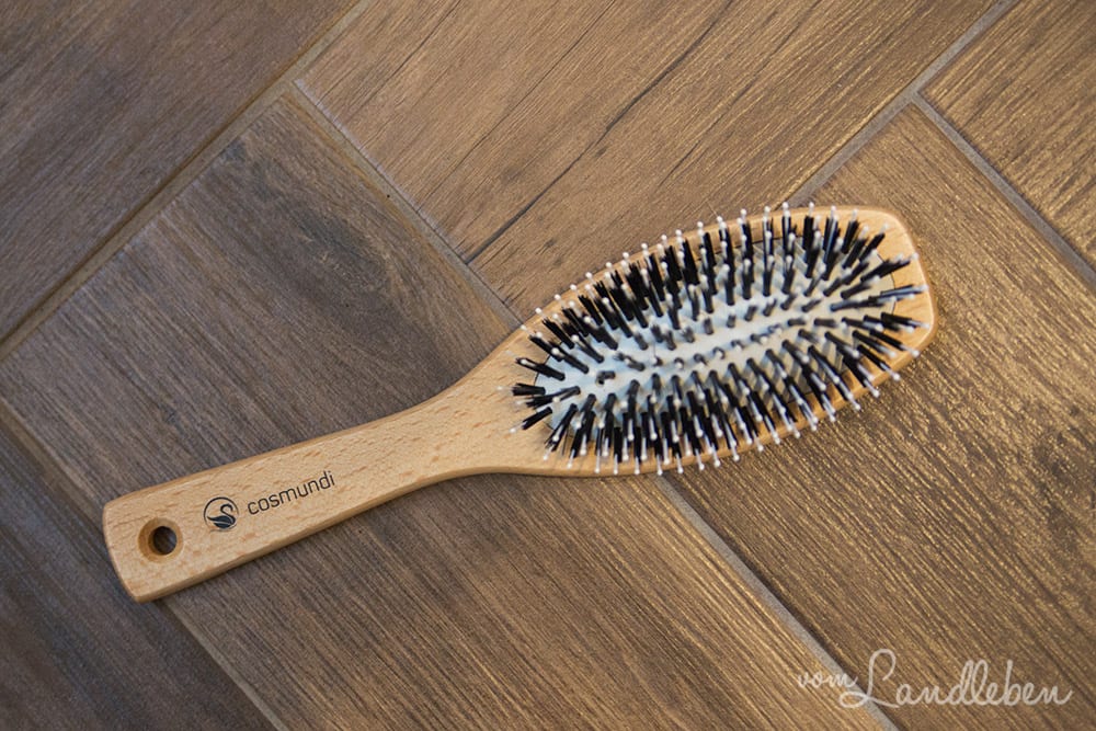 Vegane, nachhaltige Haarbürste