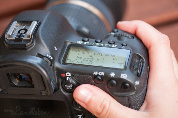 Workflow beim Fotografieren