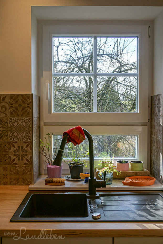 Küchenfenster in unserem Danhaus
