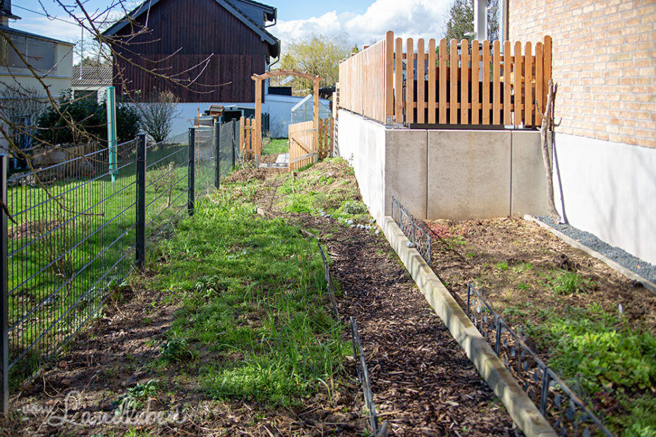 Gemüsegarten im März 2019