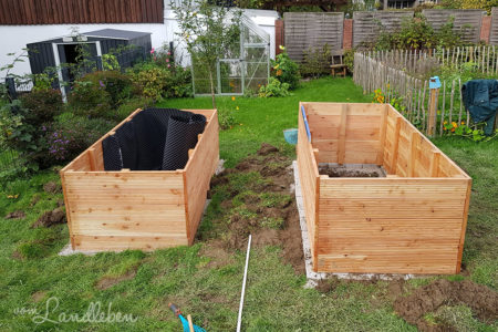 Hochbeete bauen Schritt für Schritt vom Landleben