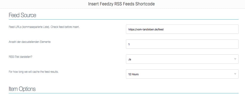 Tutorial: Blogroll in WordPress mit Feedzy RSS Feeds Lite