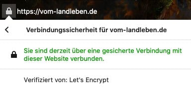 SSL-Zertifikat im Browser