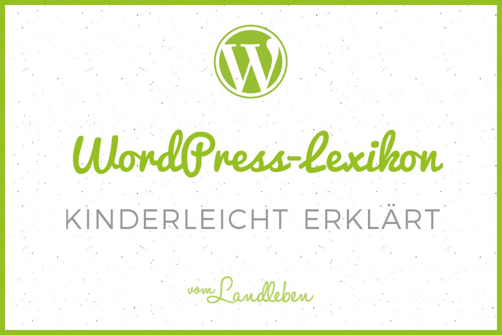 WordPress-Lexikon