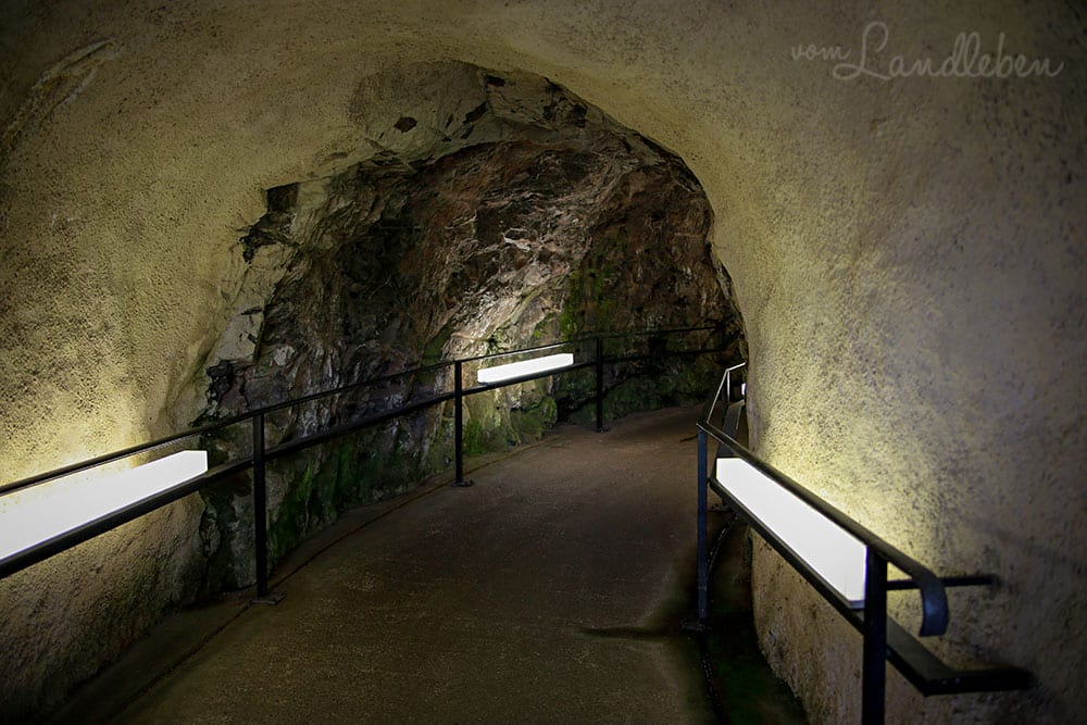 Tunnel zur Felsenkirche in Idar-Oberstein