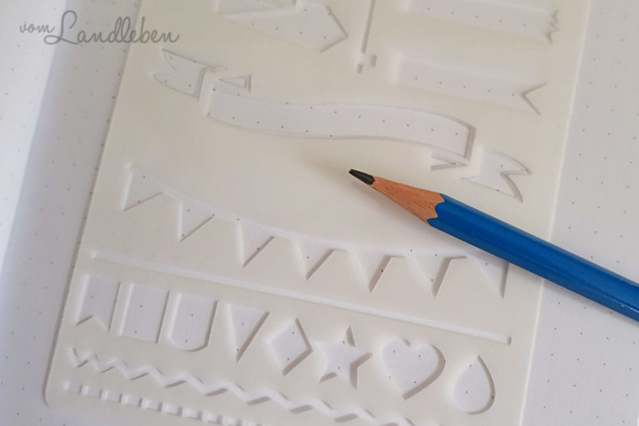 Schablonen fürs Bullet Journal