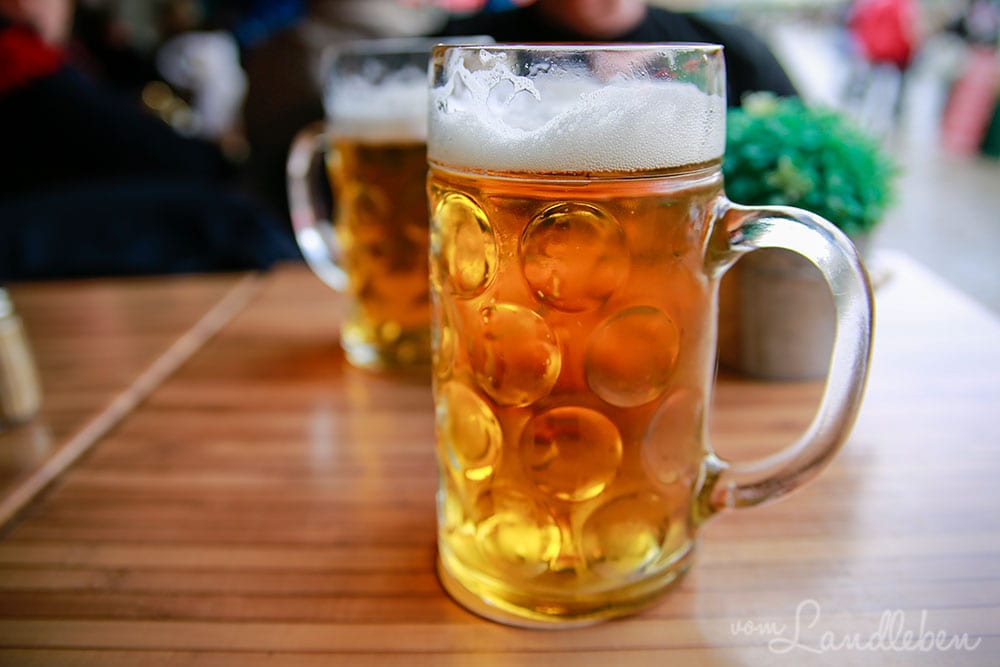 Bier trinken in Brügge